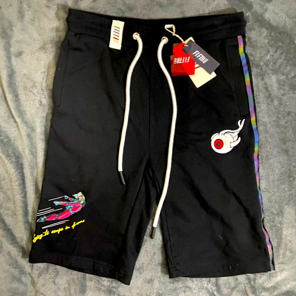 Shorts color black size large - Picture 2 of 3